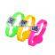 customized printed qr code silicone bracelet,silicone bracelet