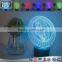 Custom design colorful led night light 3d led night light for gift