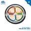 0.6/1KV XLPE/PVC insulated copper armoured cable 4 core 25mm