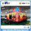 Whosale 180Z PVC Tarpaulin Inflatable Disco Dome Games With LED Lights For Kids