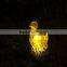 Little duck animal figurines solar sensor lights