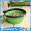 portable red large plastic bowls rubber cat bowl cheap rubber bowl