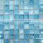 Modern house design blue glass mosaic tile, swimming pool glass mosaic, bathroom wall tiles glass (GS81504)