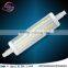 China LED Bulb R7S LED Ceramic Flood Light 118mm 2835 SMD 7W Linear Dimmable Replace J118 Halogen Lamp
