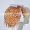 Halloween Short Blond Remy Afro Curls Wig Synthetic Costume Wig N277
