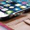 OEM manufacture Luxury design belt clip smart leather cell phone case for iphone 6 plus
