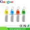Guoguo mini indicator pcb round portable 5000mah charge bank keychain for cellphone