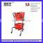Supermarket Powder Coat Double Shopping Basket Cart Trolley HSX-S470
