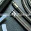 High performance stainless steel wire braided Teflon corrugated hose