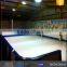 PE board ice rink barrier for sports arena system