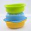 Silicone Collapsible Bowl BPA Free Food Grade Baby Feeding Bowls