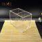 handmade custom small size clear acrylic box with lid