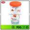 FDA Certification Personalized 450 ml Insulated Acrylic Cold Mug With Lid