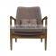 High Quanlity Modern Wooden Fabric Dining Chair