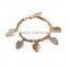 2016 Leaf Shape Pendant New Design Bracelet Charms