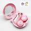 A-8066 luxury gold pig contact lens case