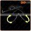 Fashion wholesale headsets colorful wired stereo earphone