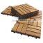 Waterproof Good quality Anti-UV WPC Flooring Wood Plastic Composite Decking non-slip wood composite decking tiles