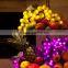 2016 New artificial grapes string light decoration work with battery