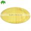 9" disposable Paper Party Plates Yellow