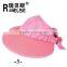 Fashion Girl Hats Wholesale Visor Hat Paper Straw Hat