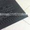 anti slip design square rubber door mat