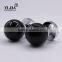 zinc metal black globe shape glass handle door knobs cover