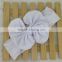 Cotton Baby Head Wrap Bow Top Knot Big Bow Headwrap Baby Headband Floppy Bow Headband Big Bow Headband Top Knot Headwear