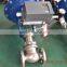 stainless steel flange steam liner regulating valve with pneumatic