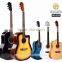 guitar manufacturer 41" acoustic guitar CARAVAN MUSIC HS4111