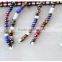 Hot selling 5cm width polyester ethnic cheap beaded fringe trim wholesale