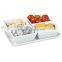 Handle Divided China Kitchen Cheap Food Ceramic Bowl Wholesale