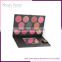 OEM baked blusher palette customized colors