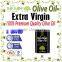 Cold Pressed Extra Virgin Olive Oil. A'Quality Extra Virgin Olive Oil with FDA Certification.5L metallic Tin