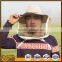 Factory price bee protective hat with veil for beekeeper