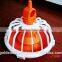 Poultry equipment pan feeder plastic automatic feeder for chicken birds feeding system JCJ01-OP02