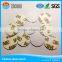 hard PVC coin size rfid tag 125khz