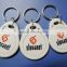 LF/HF Contactless Read & Write rfid key ring tag