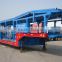 Tri axle car semi truck carrier trailer for transport cars