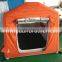 customized pvc two-layer camping tent