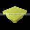 biodegradable eco-friendly two-layer 1000ml 3-div corn starch food container