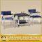 Most popular black color termpered glass side table