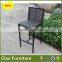 polyester wood outdoor pub bar chair high chair