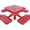 Arlau outdoor table set with umbrella