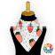 fashion wolf pattern christening baby bandana drool bibs