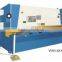 Variable rake type hydraulic metal shear