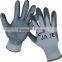 nitrile dot palm nitrile foam coated work gloves, nitrile coated gloves, nylon gloves