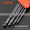 Professional 9PCS Long Ball Point Hex Key Wrench