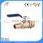 lead-free brass pneumatic ball valve