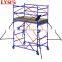 Frame Scaffolding Ladder Frame Scaffold with Caster Wheel Walkboard in Scaffolding